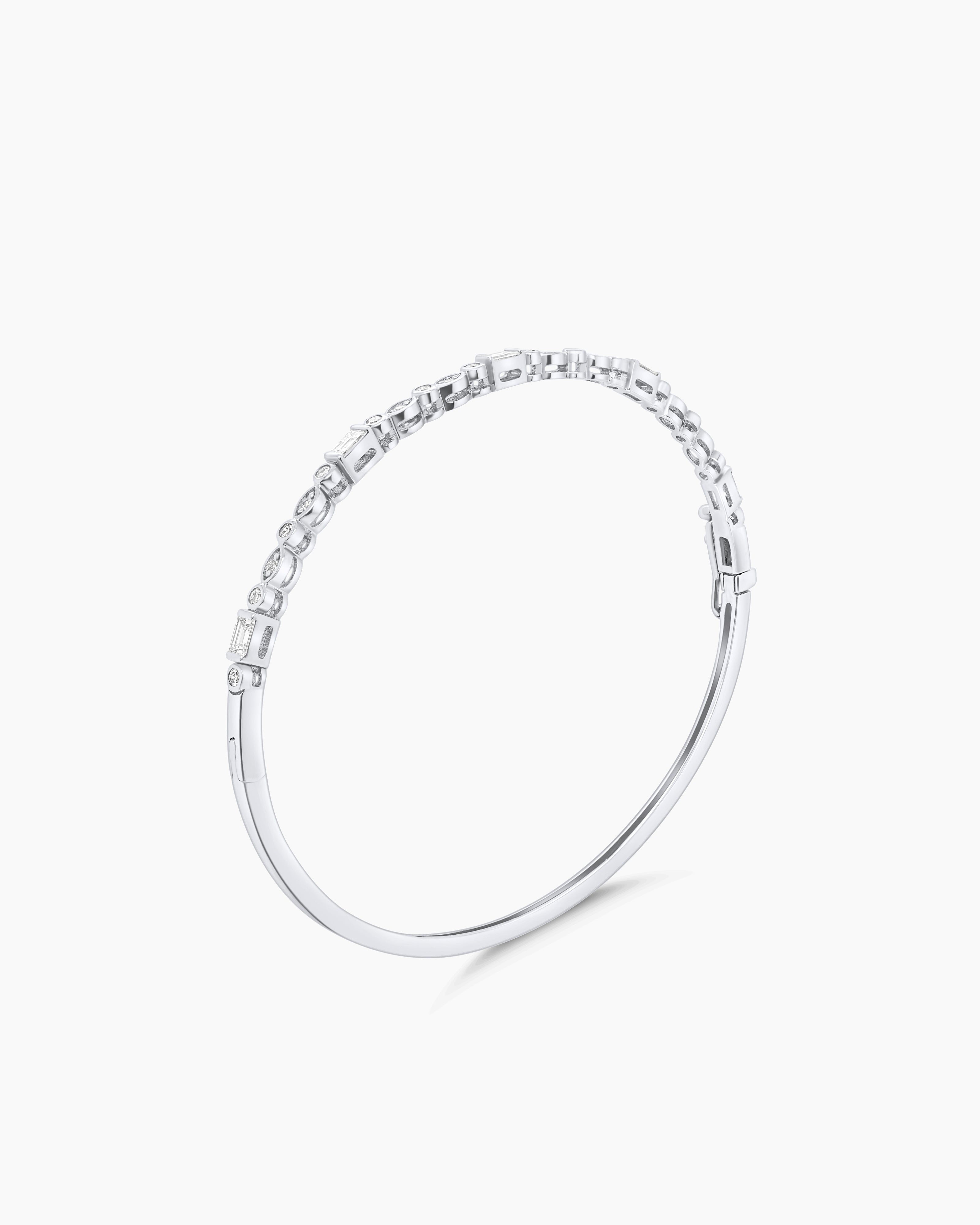 Hinged Diamond Bracelet