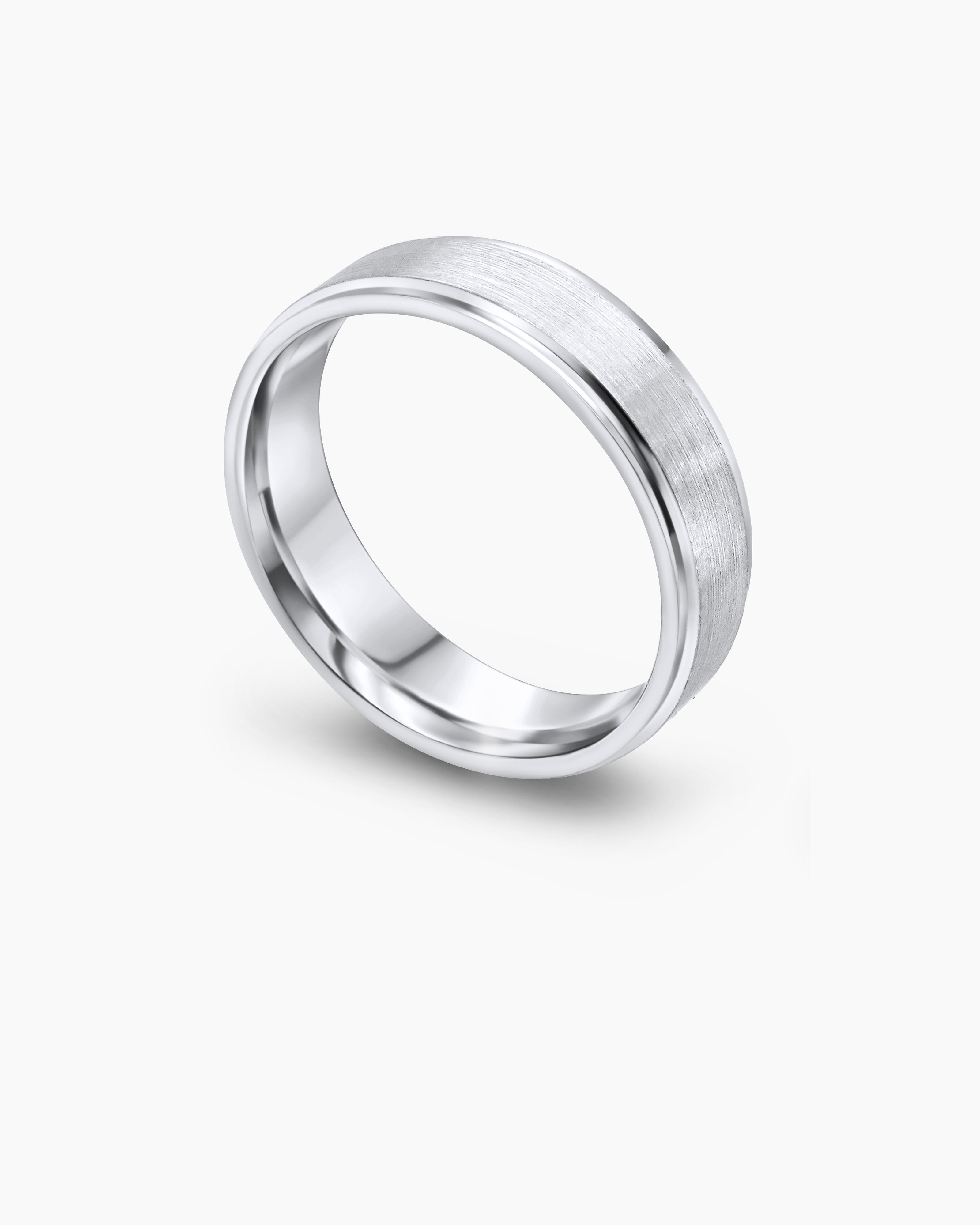 Dual Finish Wedding Band