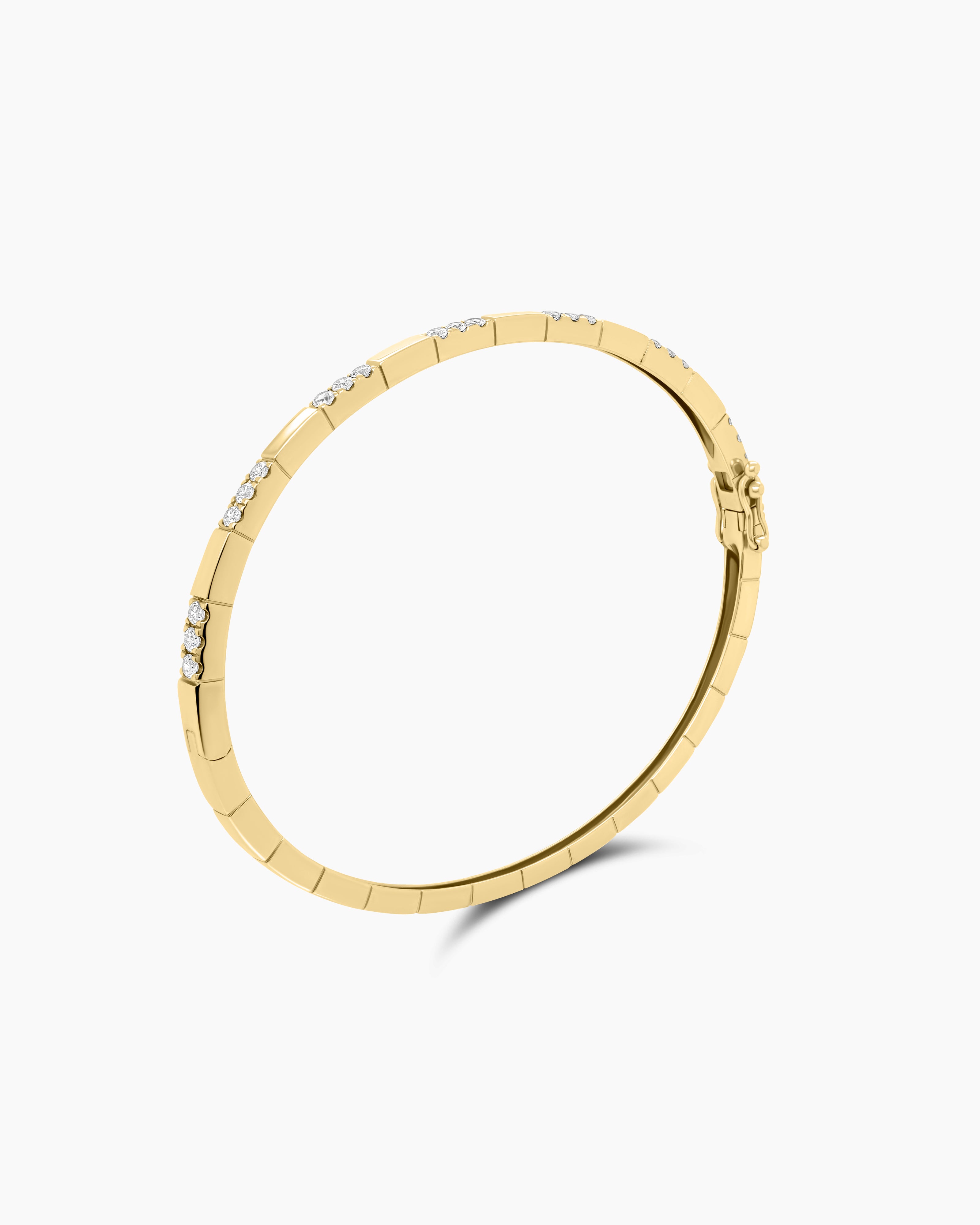 Hinged Diamond Bracelet
