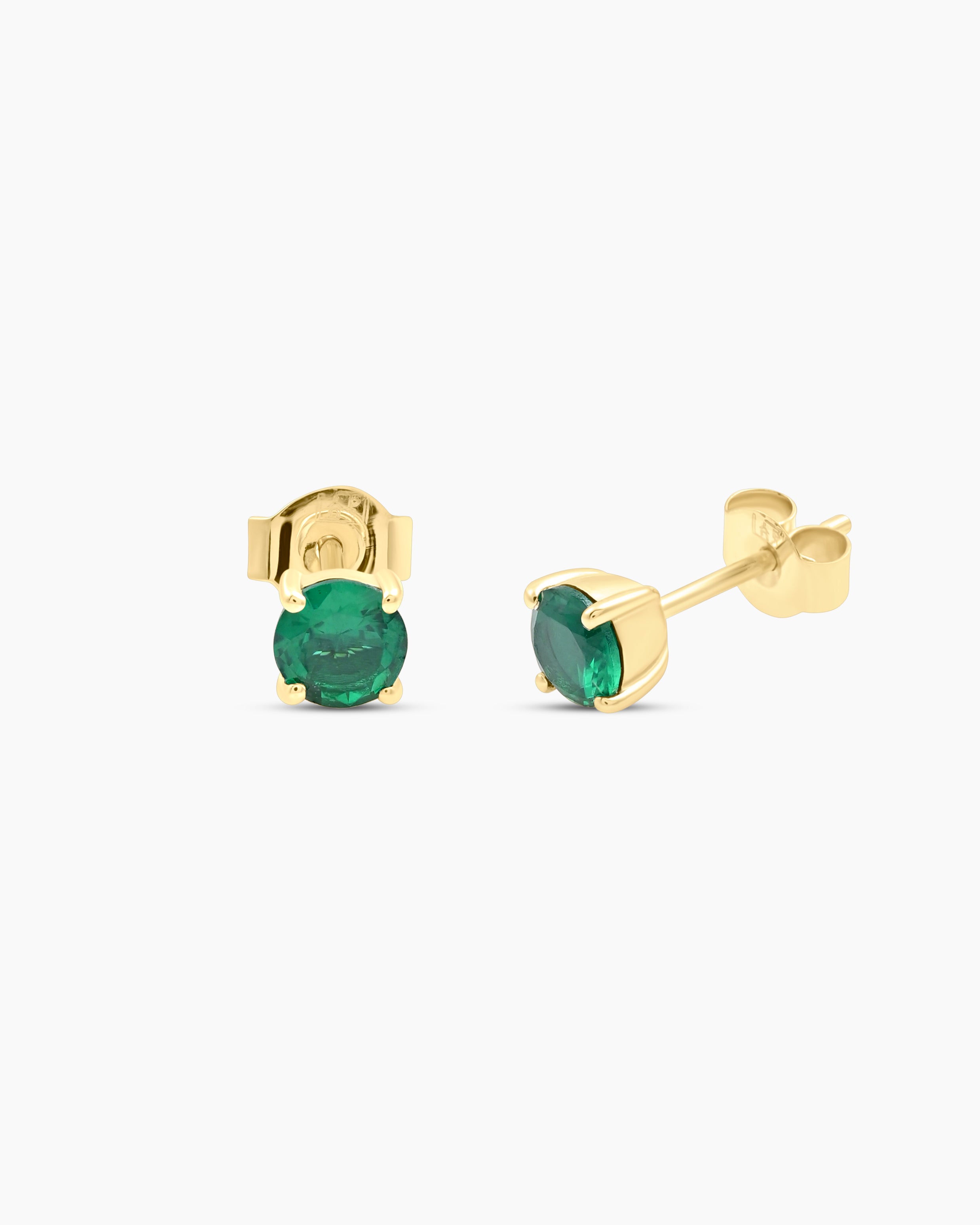 Jessica Cristobal X Rudy Santayana | Small Green Stud Earrings