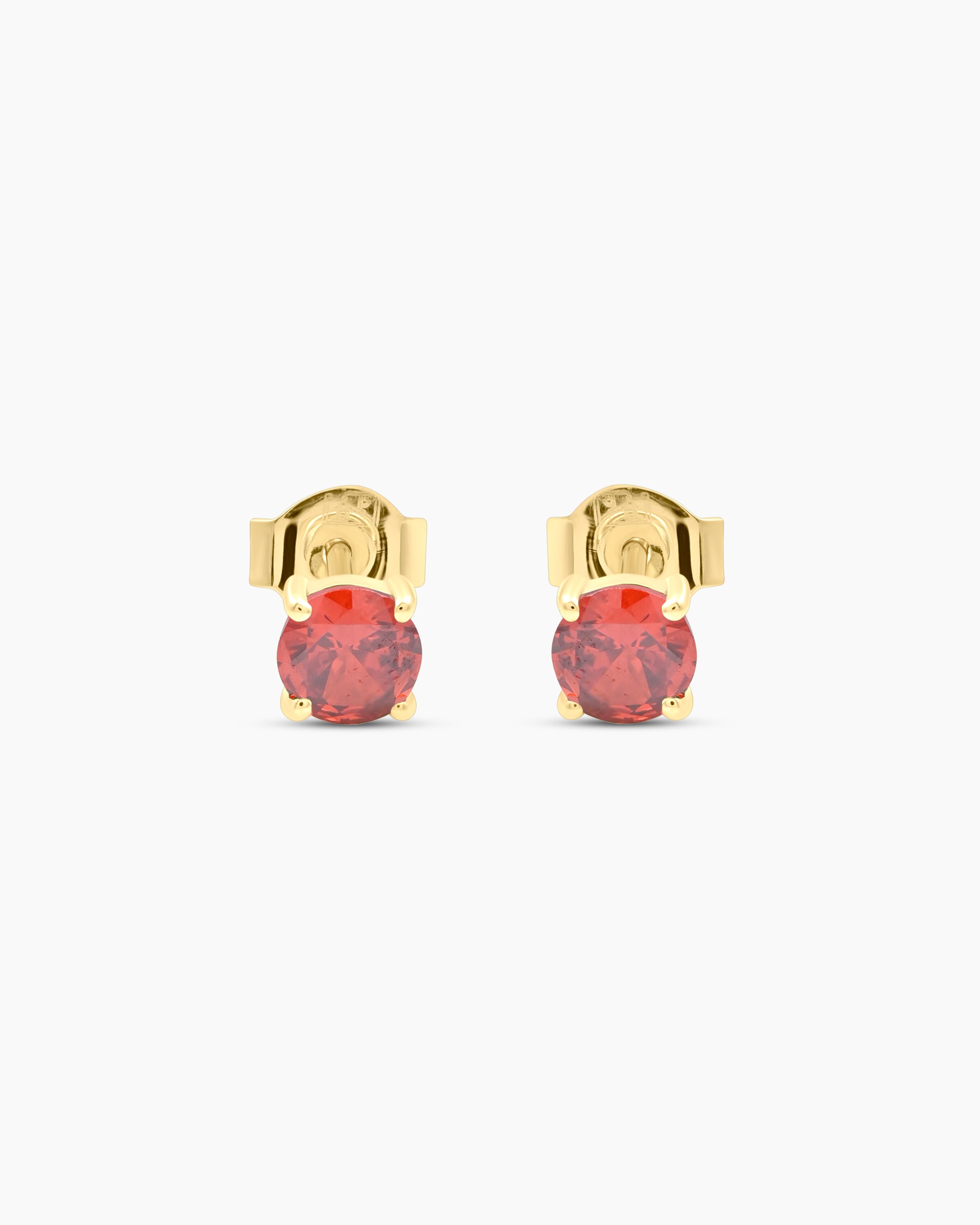 Jessica Cristobal X Rudy Santayana | Small Orange Stud Earrings