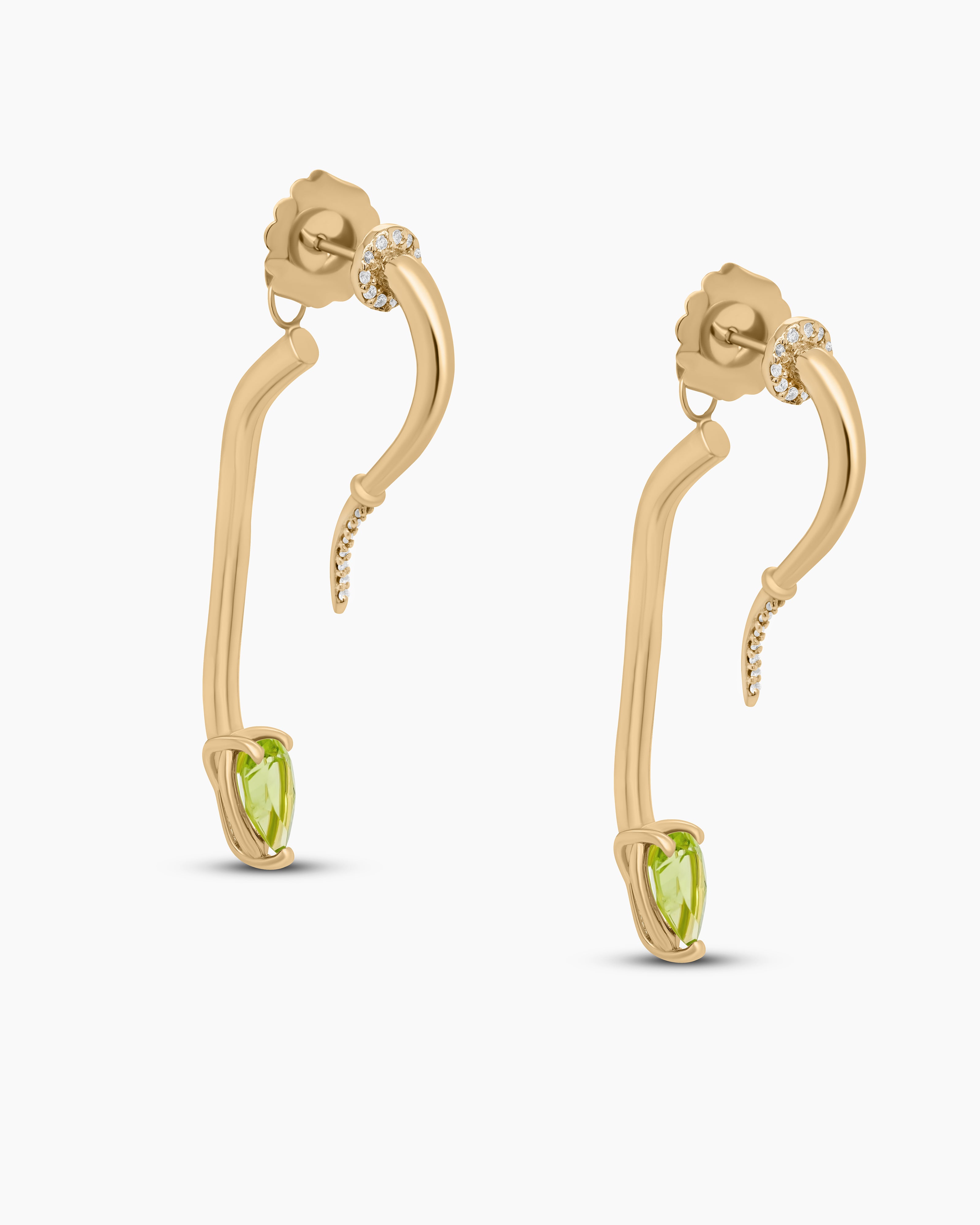 Snake and Tail Earrings