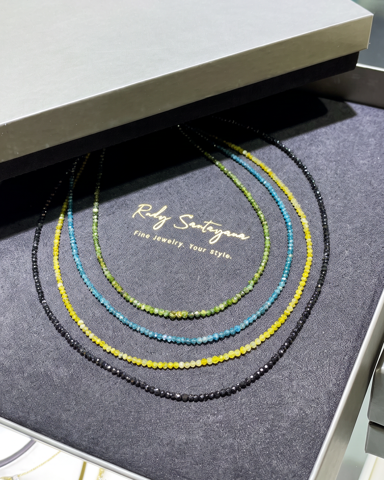 Cleo | Rough Cut Diamond Necklace