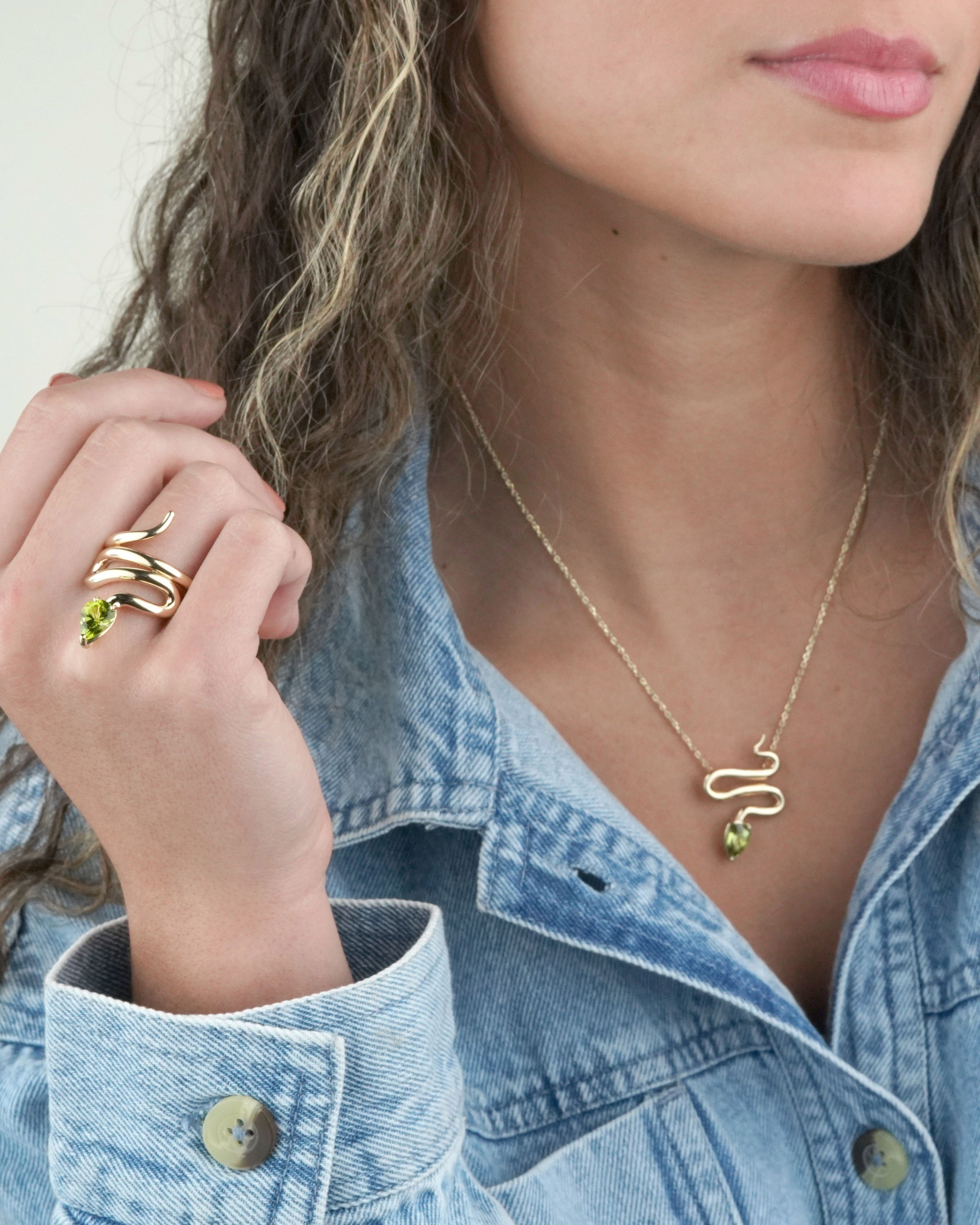 Snake Statement Ring