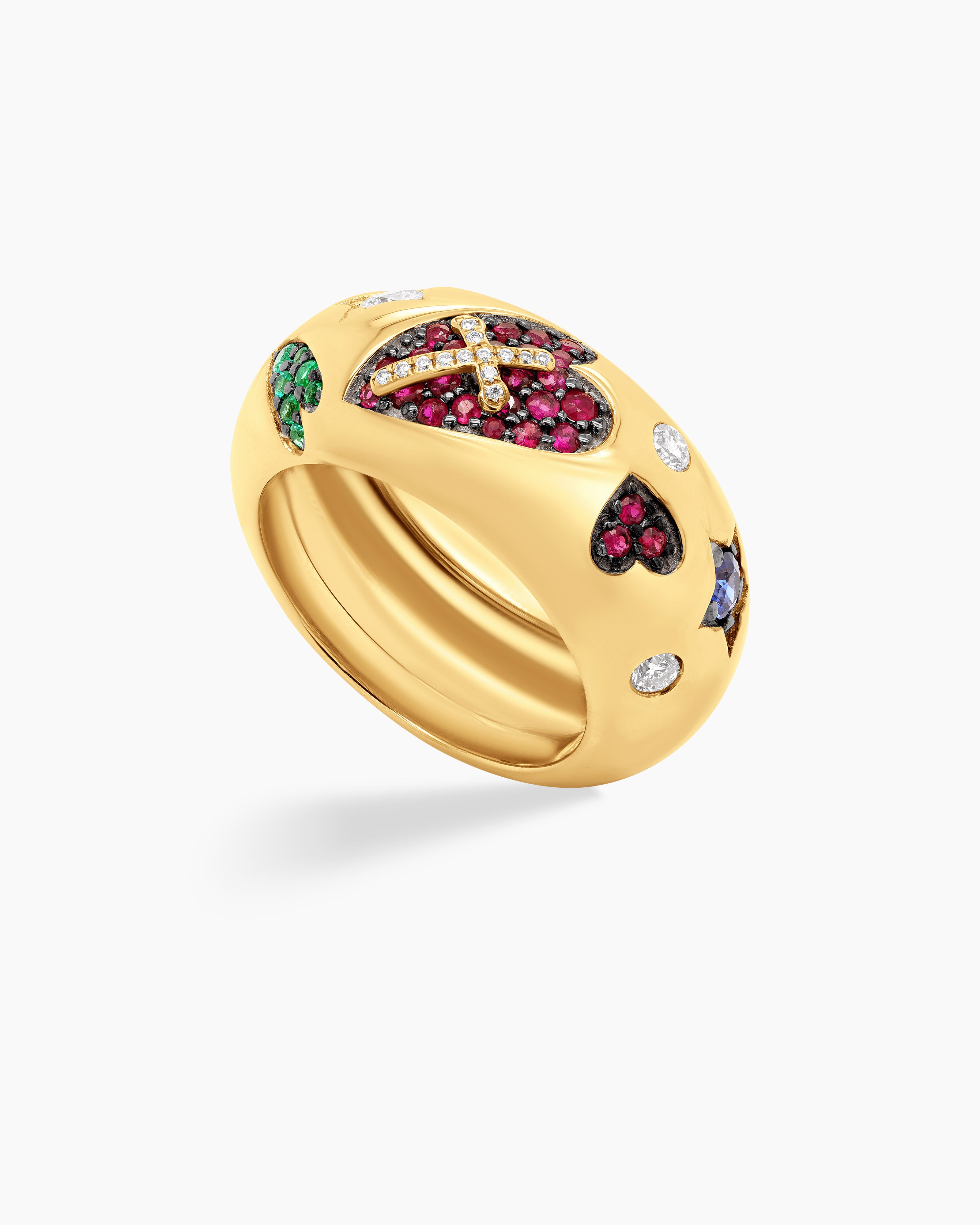 Gold Donut Ring