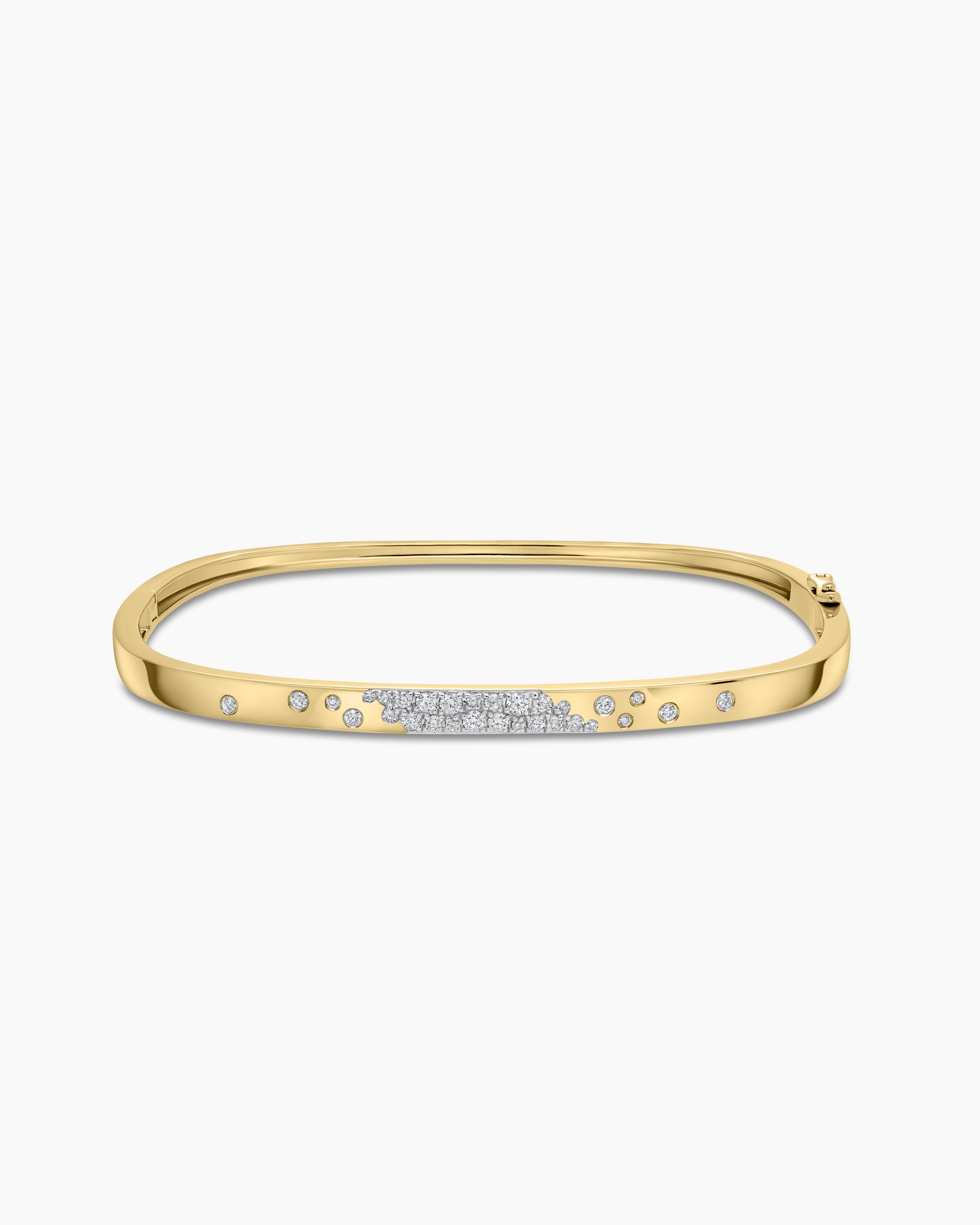 Hinged Diamond Bracelet