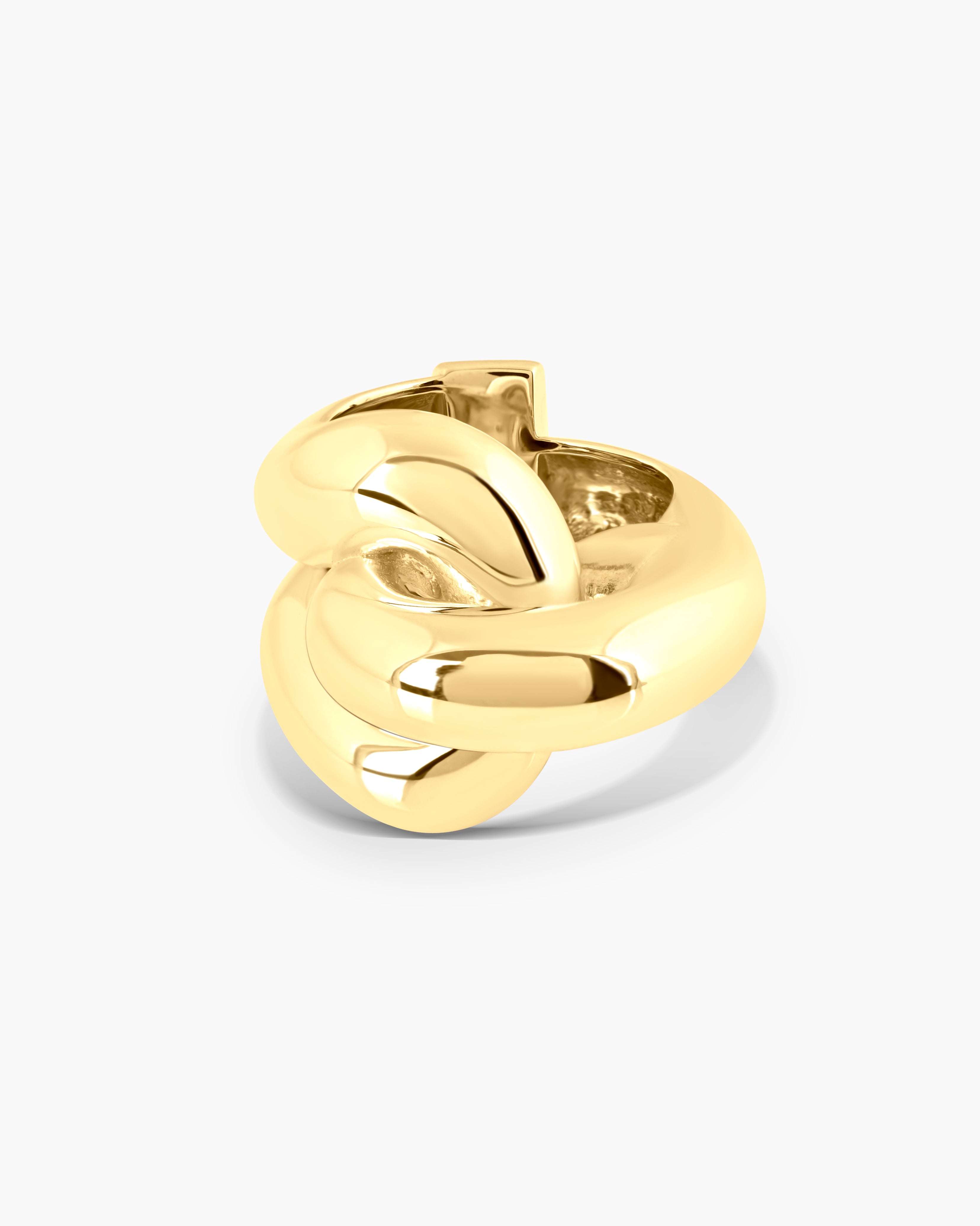 Knot | Large Gold Vermeil Statement Knot Ring