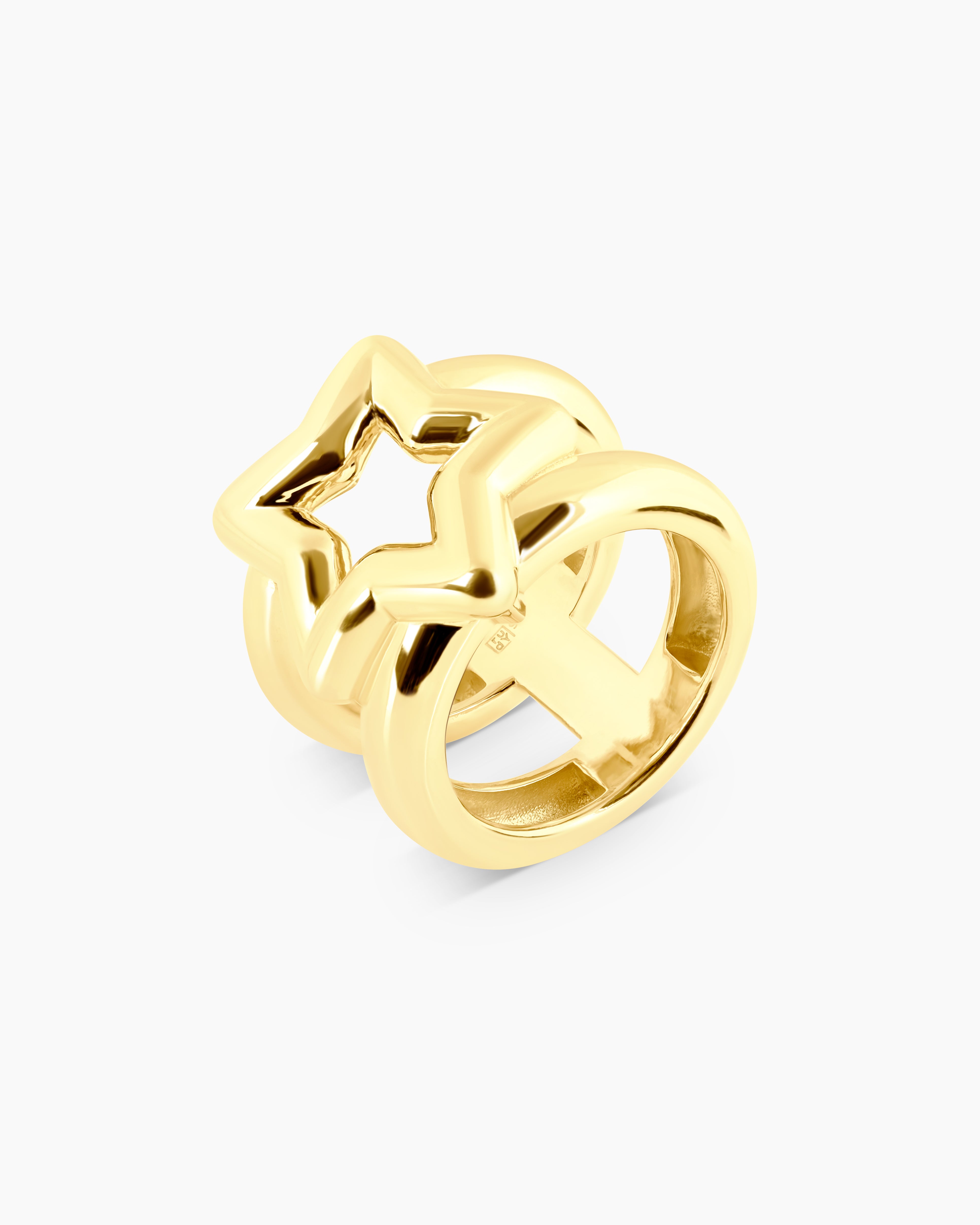 Starlet | Gold Vermeil Statement Star Ring