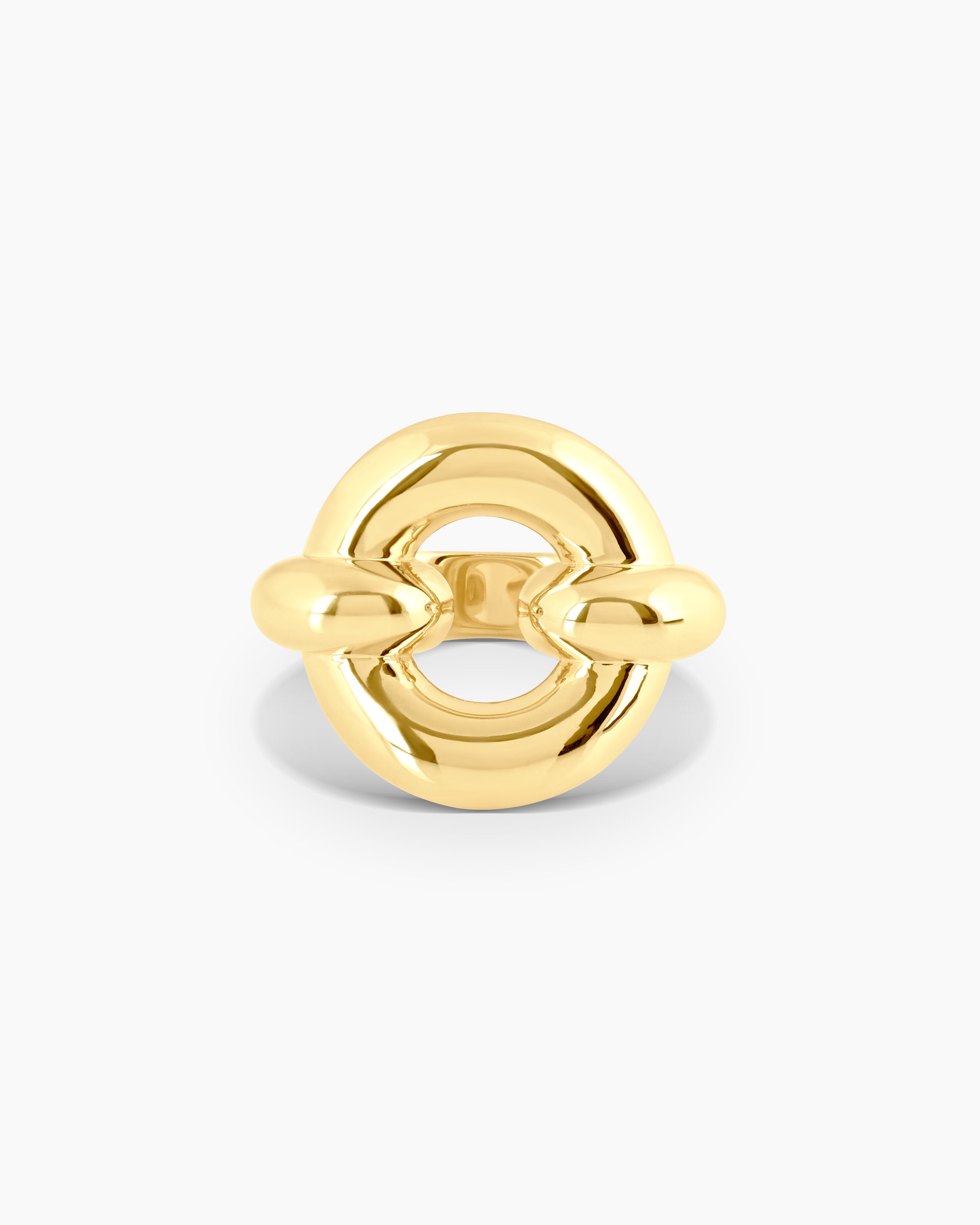 Bond | Gold Vermeil Statement Link Ring