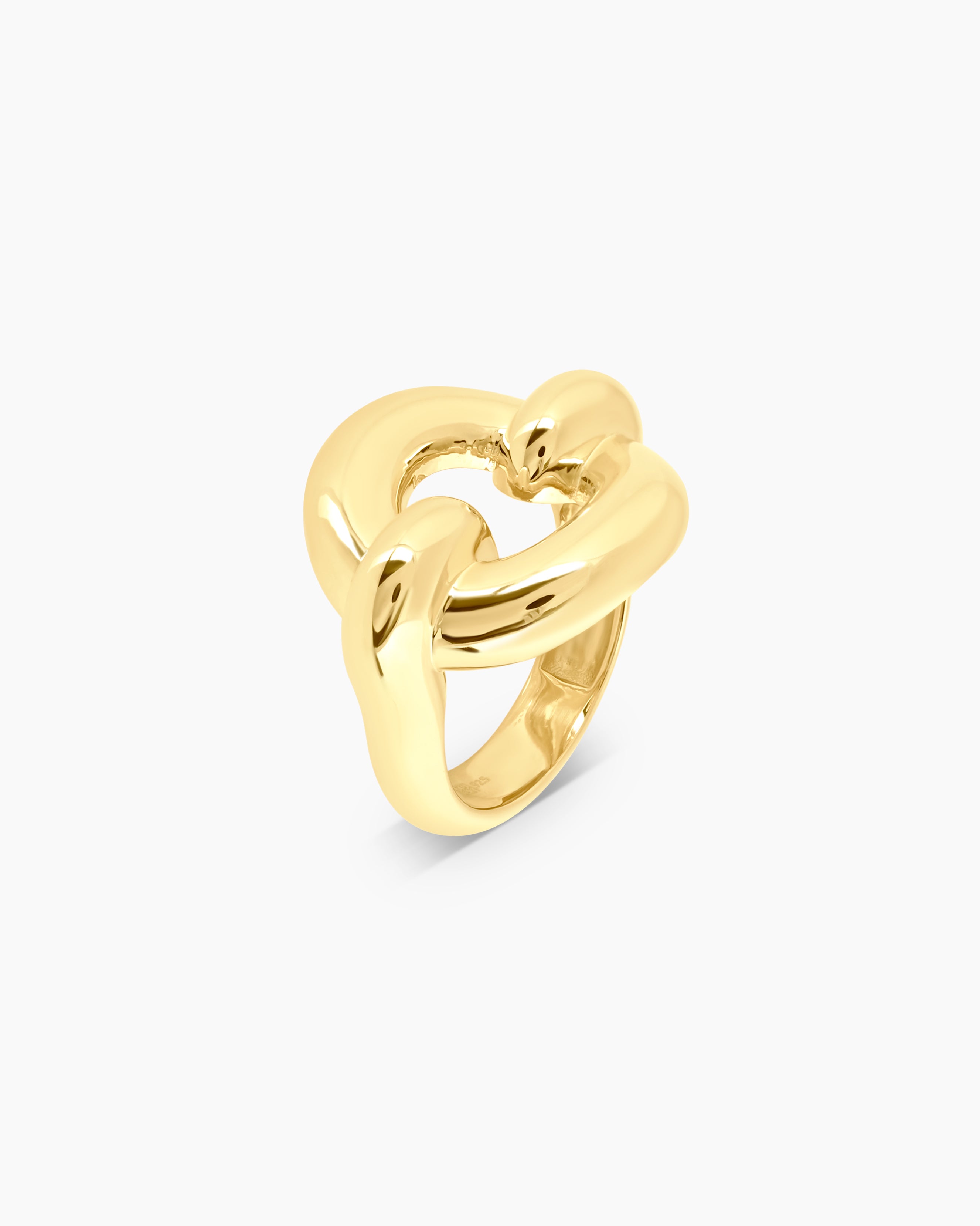 Bond | Gold Vermeil Statement Link Ring