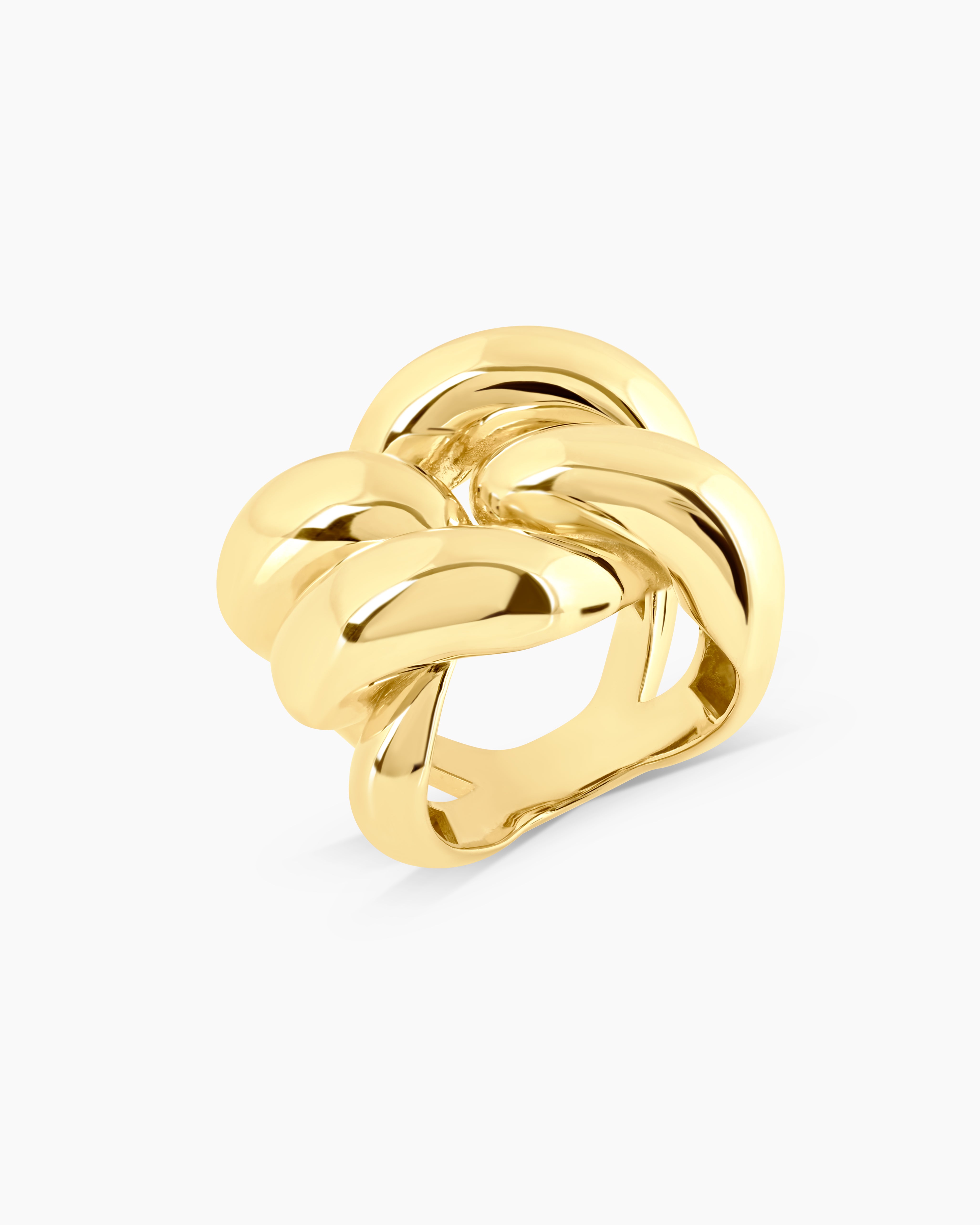Atelier | Gold Vermeil Statement Twist Ring