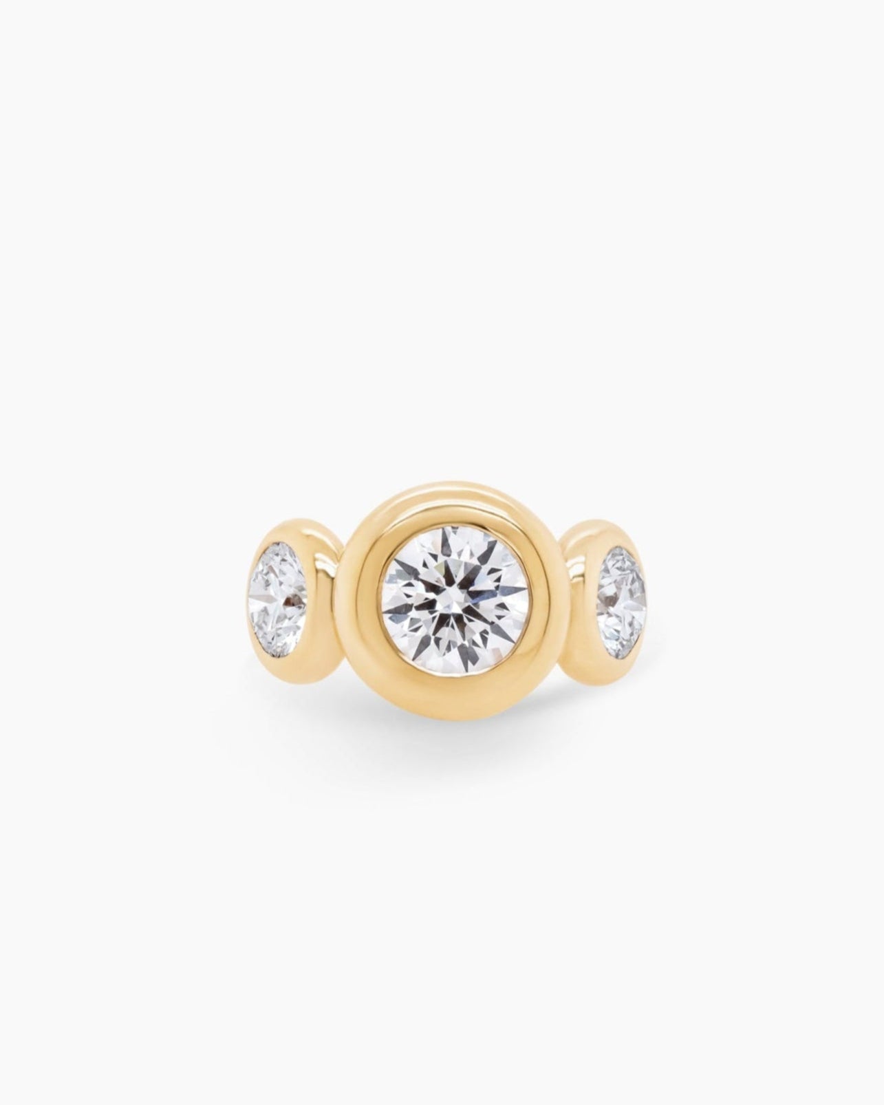 Contemporary Diamond Ring