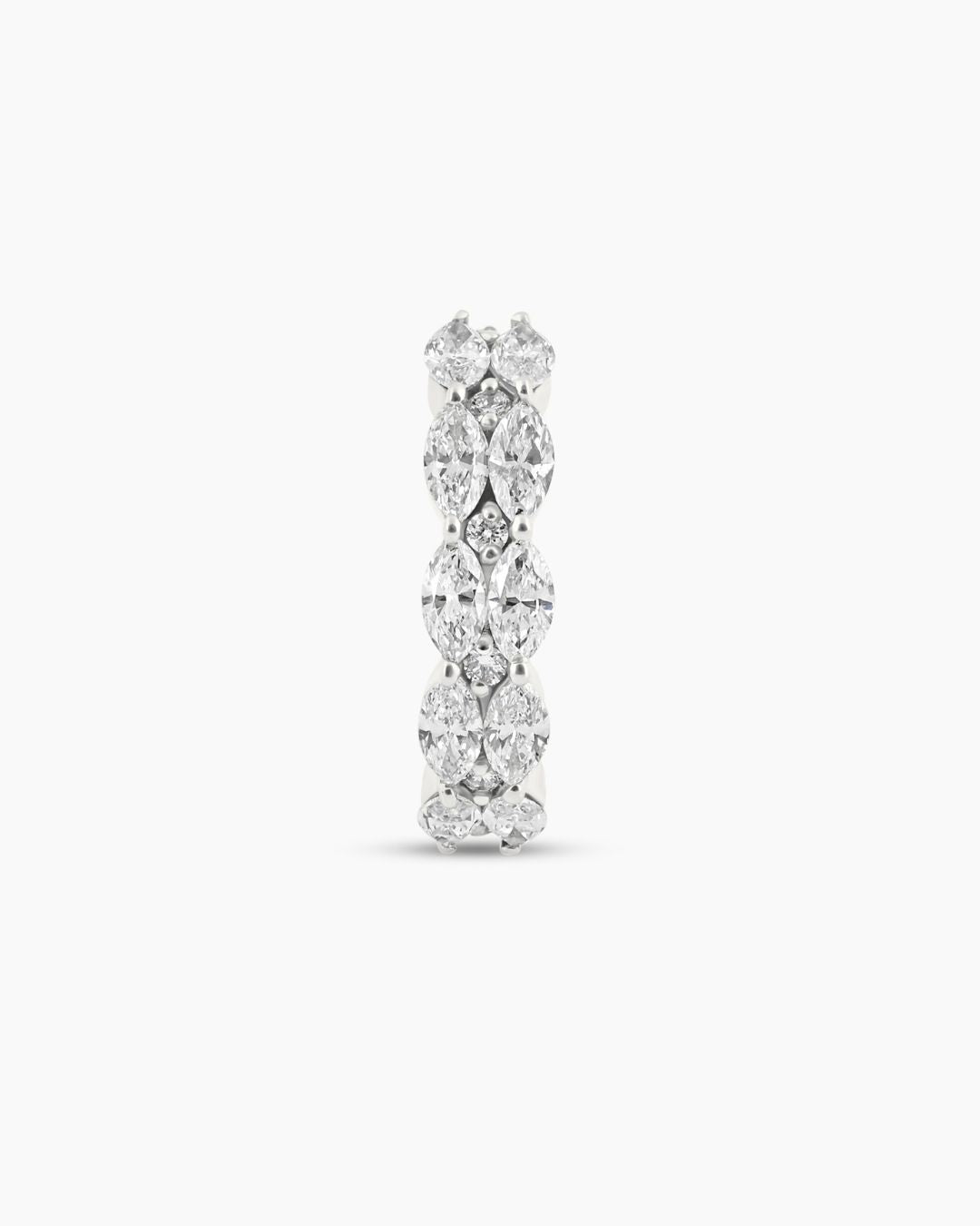 Madrid | Double Row Marquise Cut Lab Diamond Ear Cuff