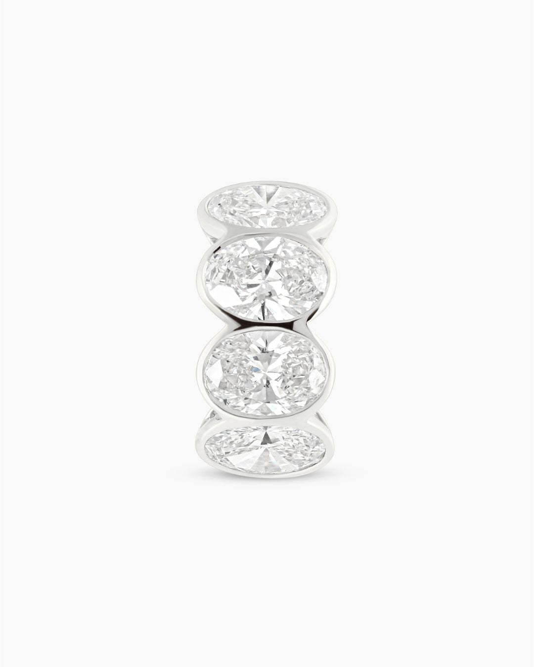 Vienna | Oval Cut Lab Diamond Ear Cuff