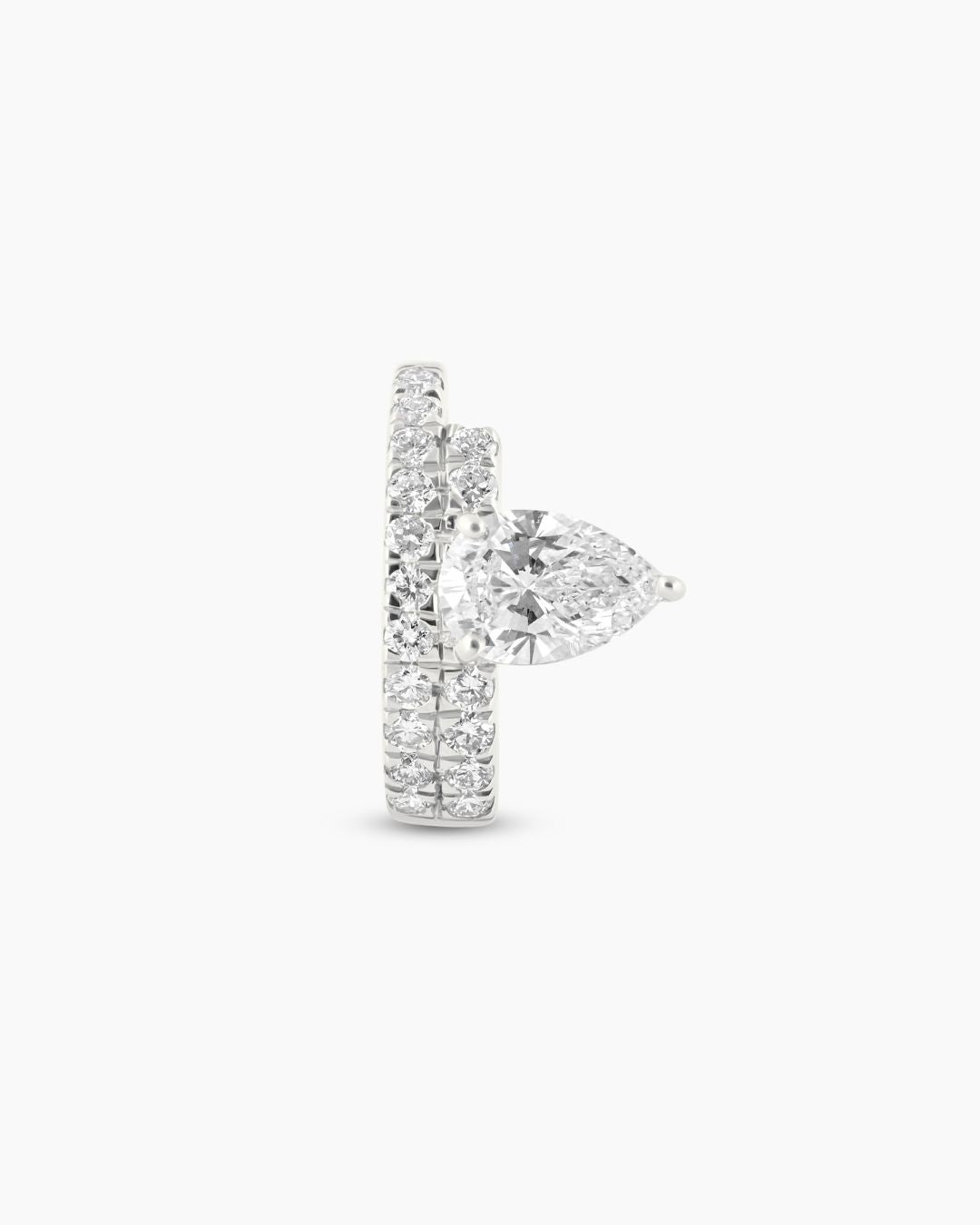 Celeste | Pear Cut Lab Diamond Ear Cuff