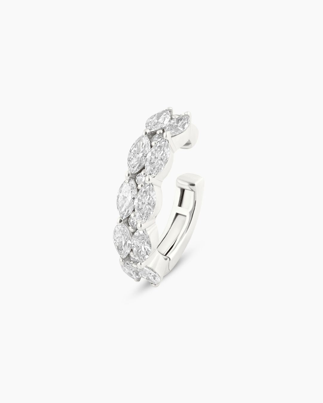 Madrid | Double Row Marquise Cut Lab Diamond Ear Cuff
