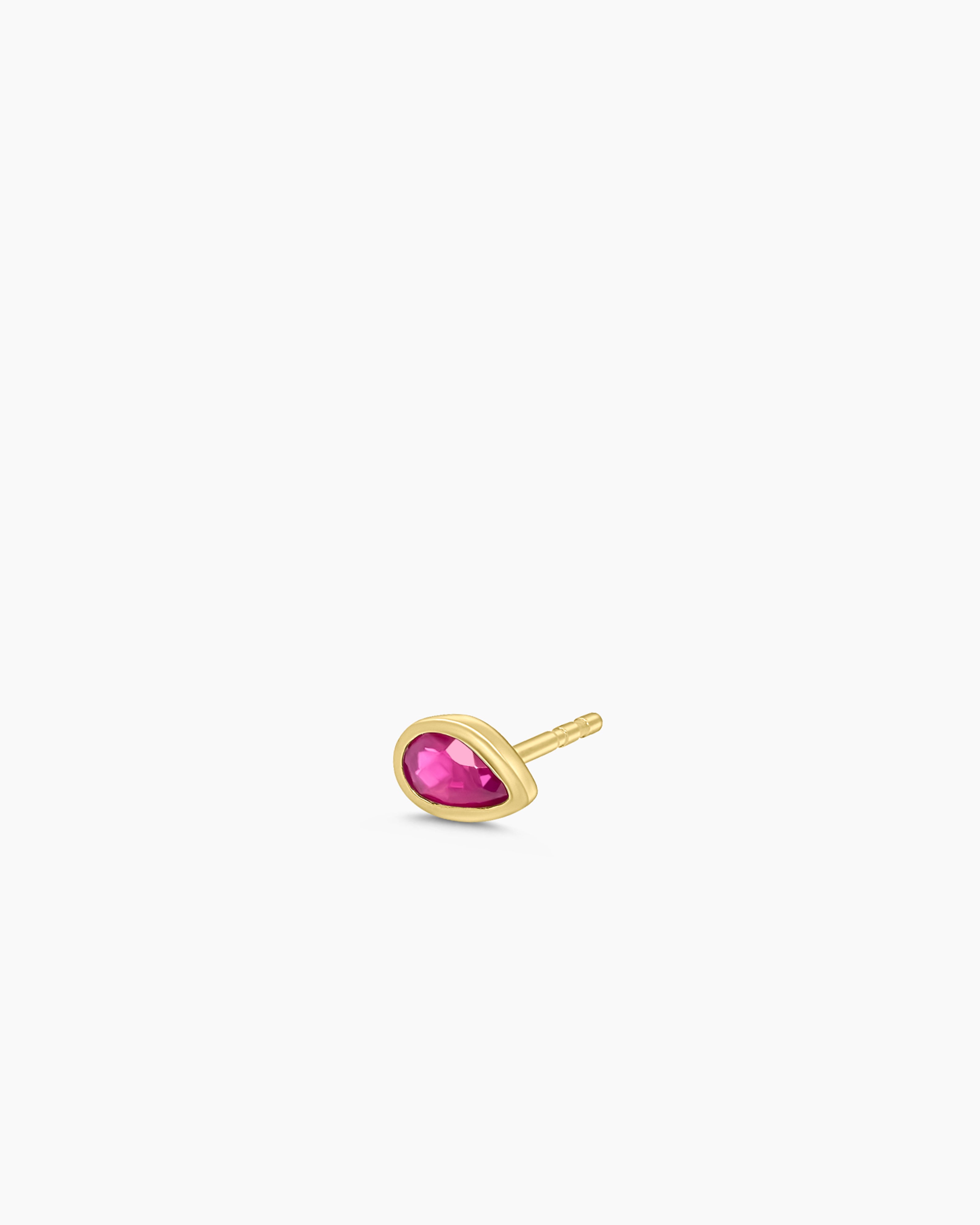 After Party | Pear Cut Gemstone Stud Earrings