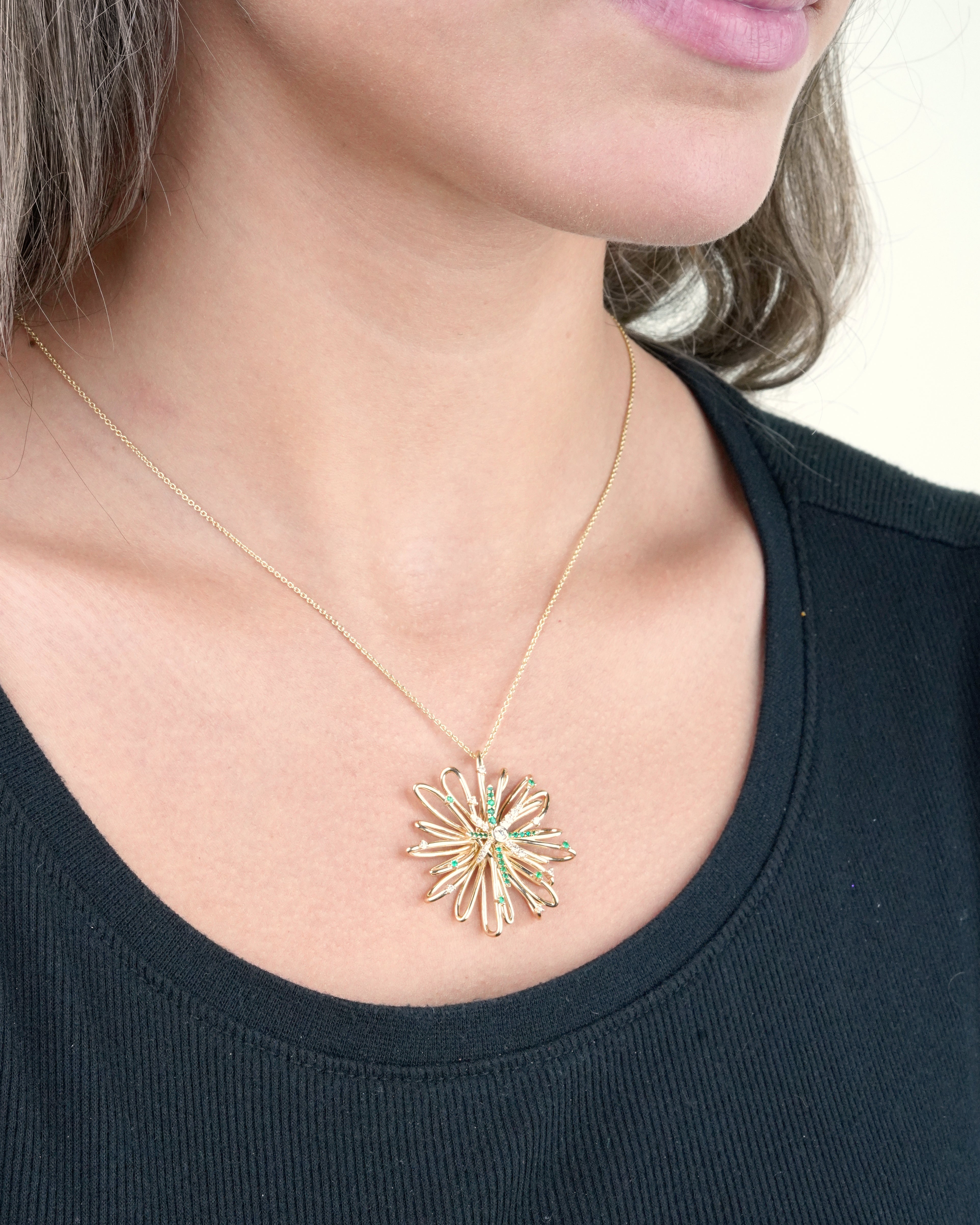 Gala | Fireworks Pendant Necklace