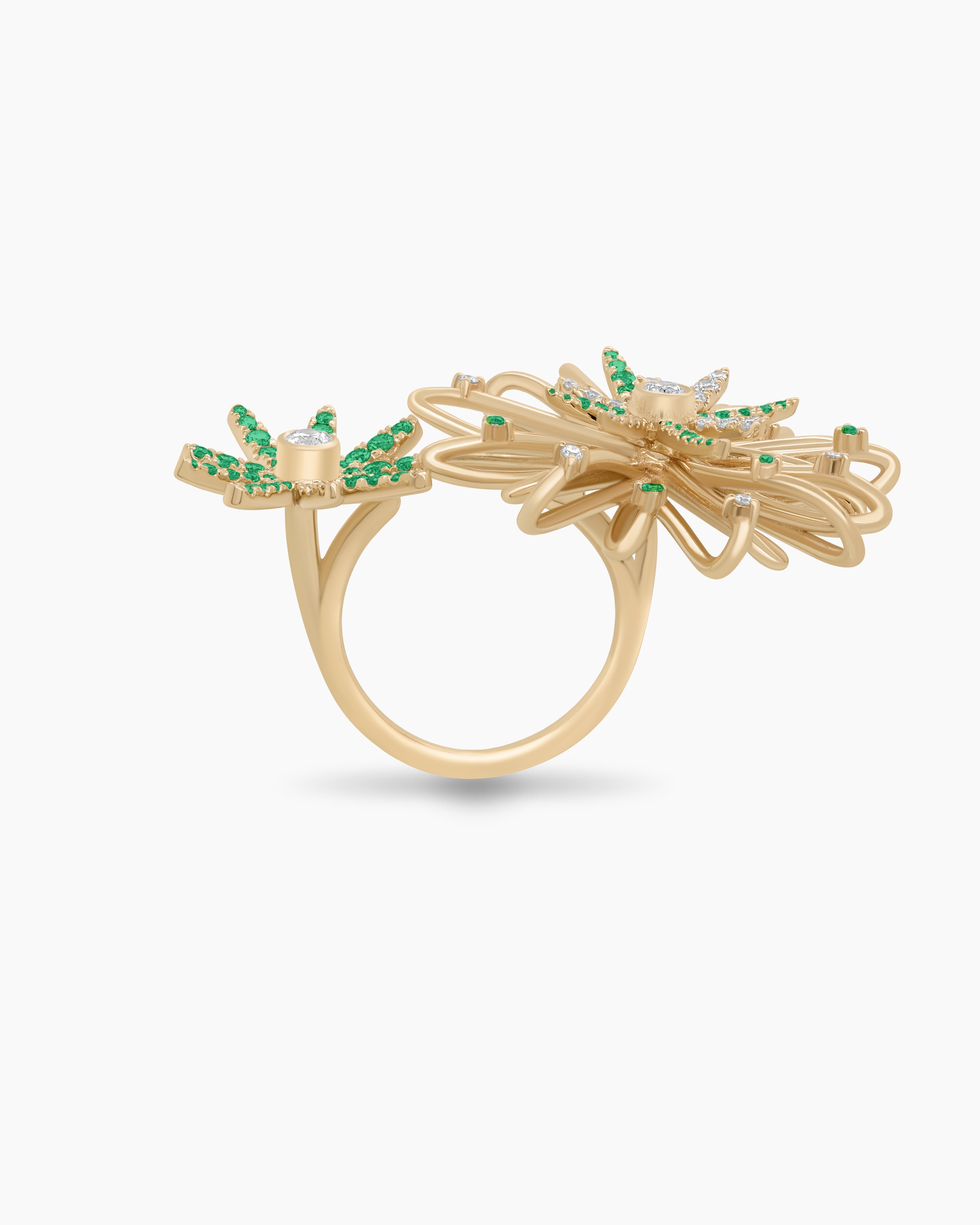 Celebration | Double Fireworks Statement Ring
