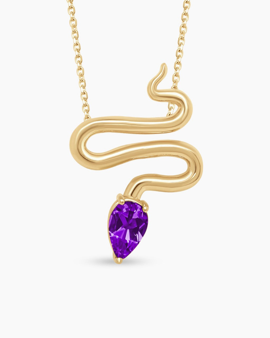 Eden | Large Snake Pendant Necklace