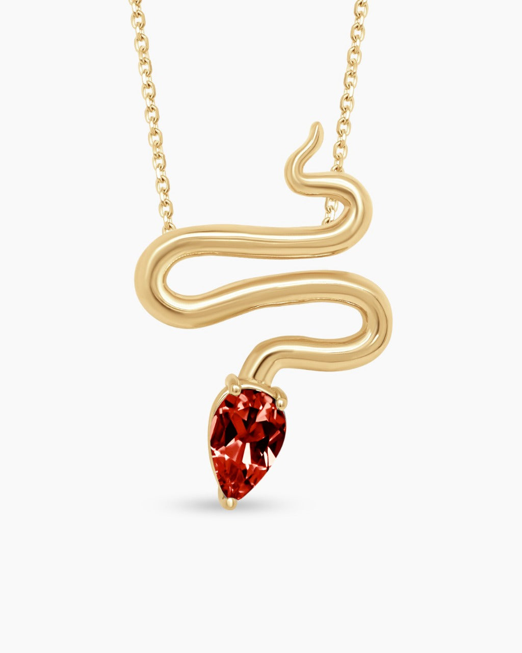 Eden | Large Snake Pendant Necklace