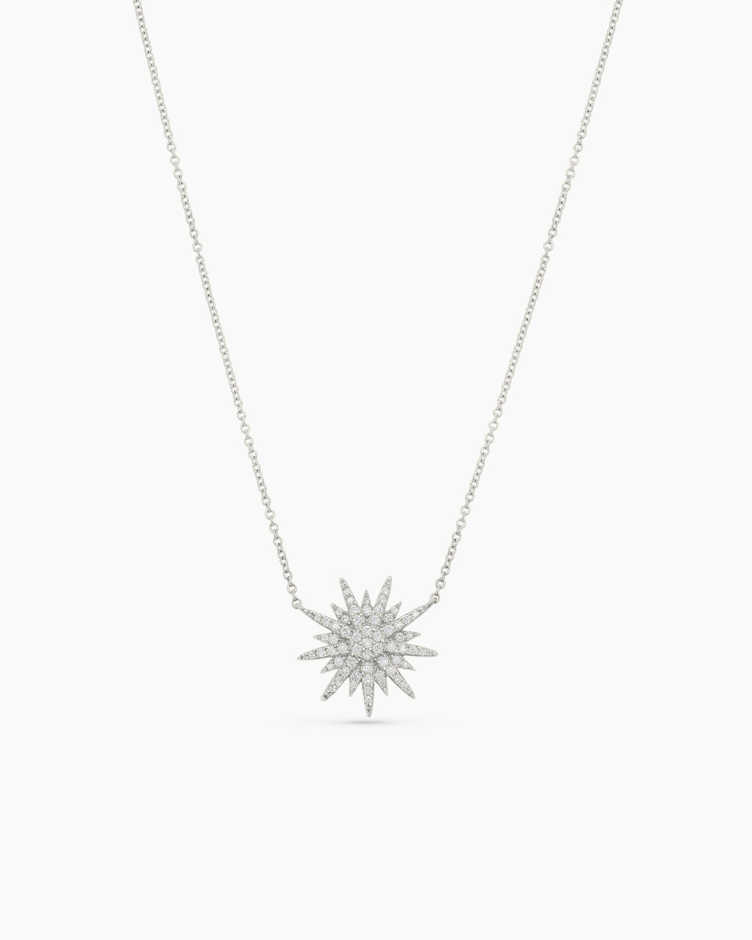 North Star | Starburst Pendant Chain Necklace