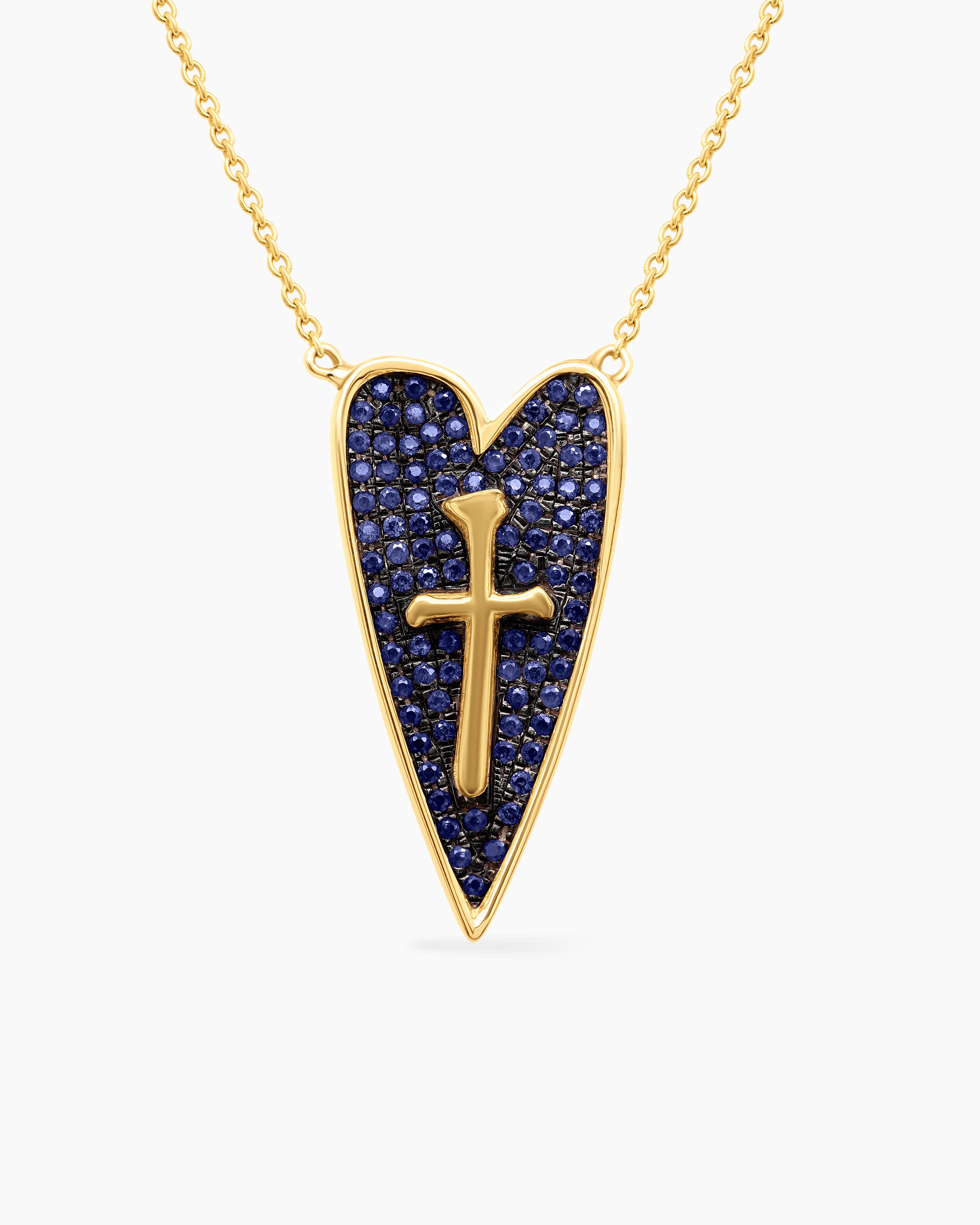 True Love | Gemstone Heart Pendant Necklace