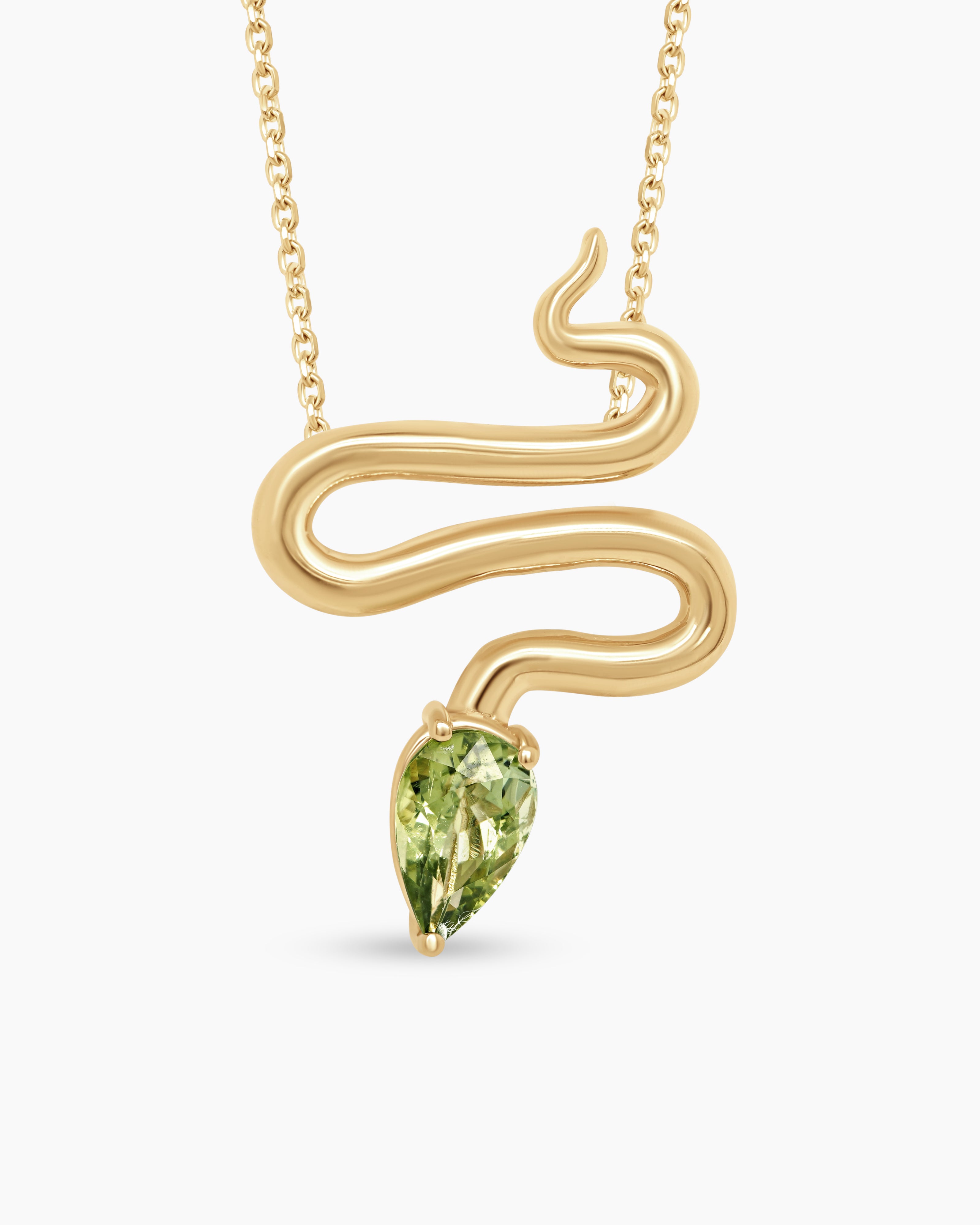 Eden | Large Snake Pendant Necklace